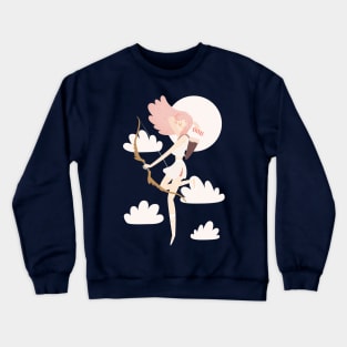 Pink Haired Archer Crewneck Sweatshirt